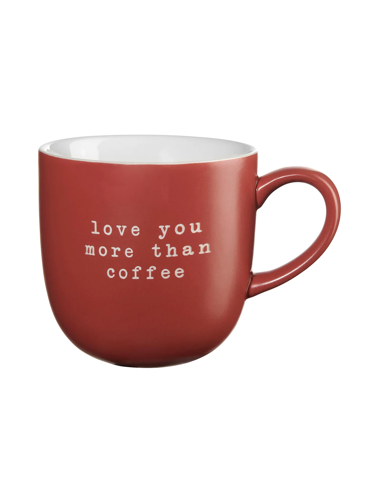 Mug Love you more than coffee 35cl ASA