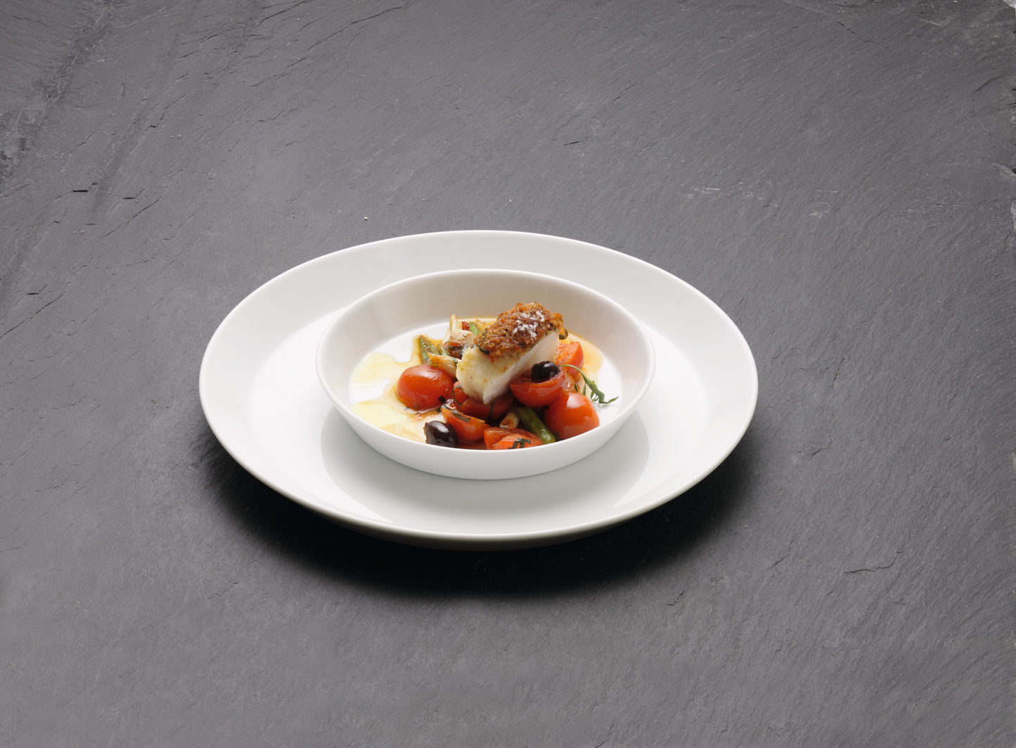 Assiette ronde diam20 porcelaine 250+ ASA