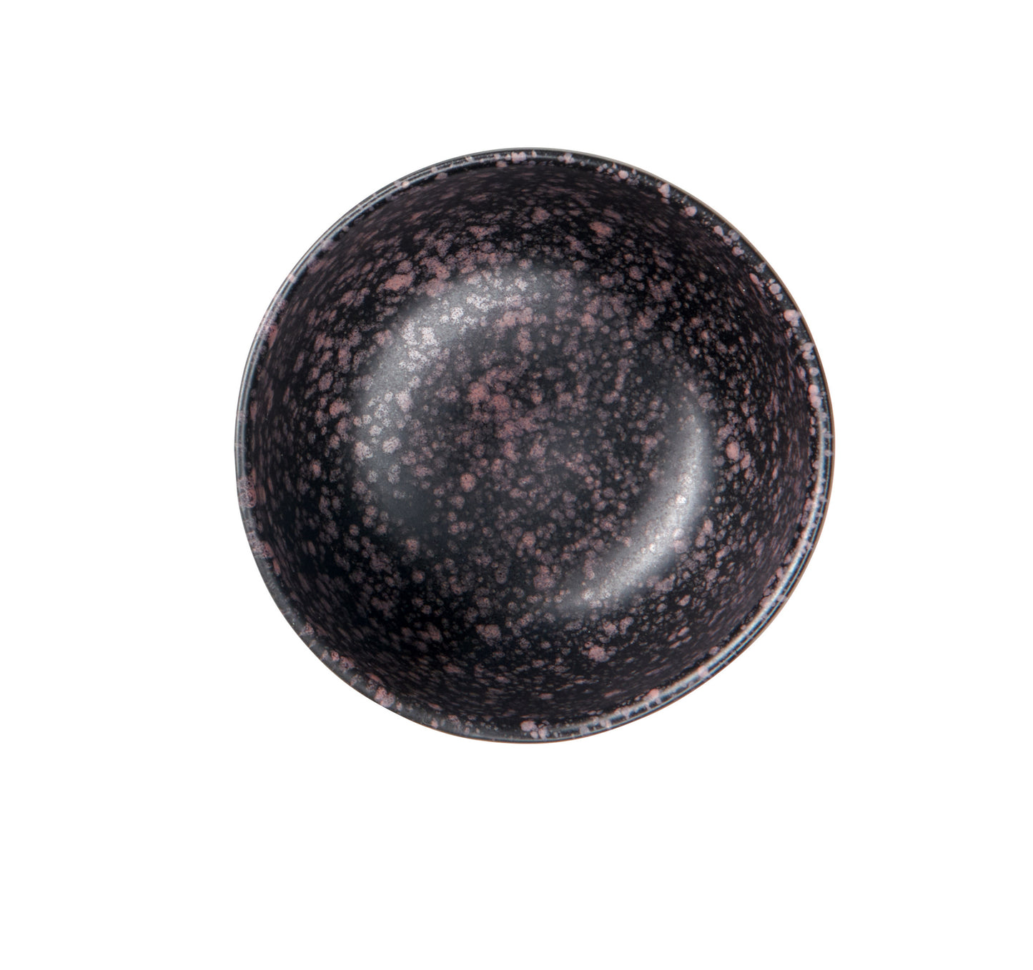 Coupe dessert noir/point rose ASA