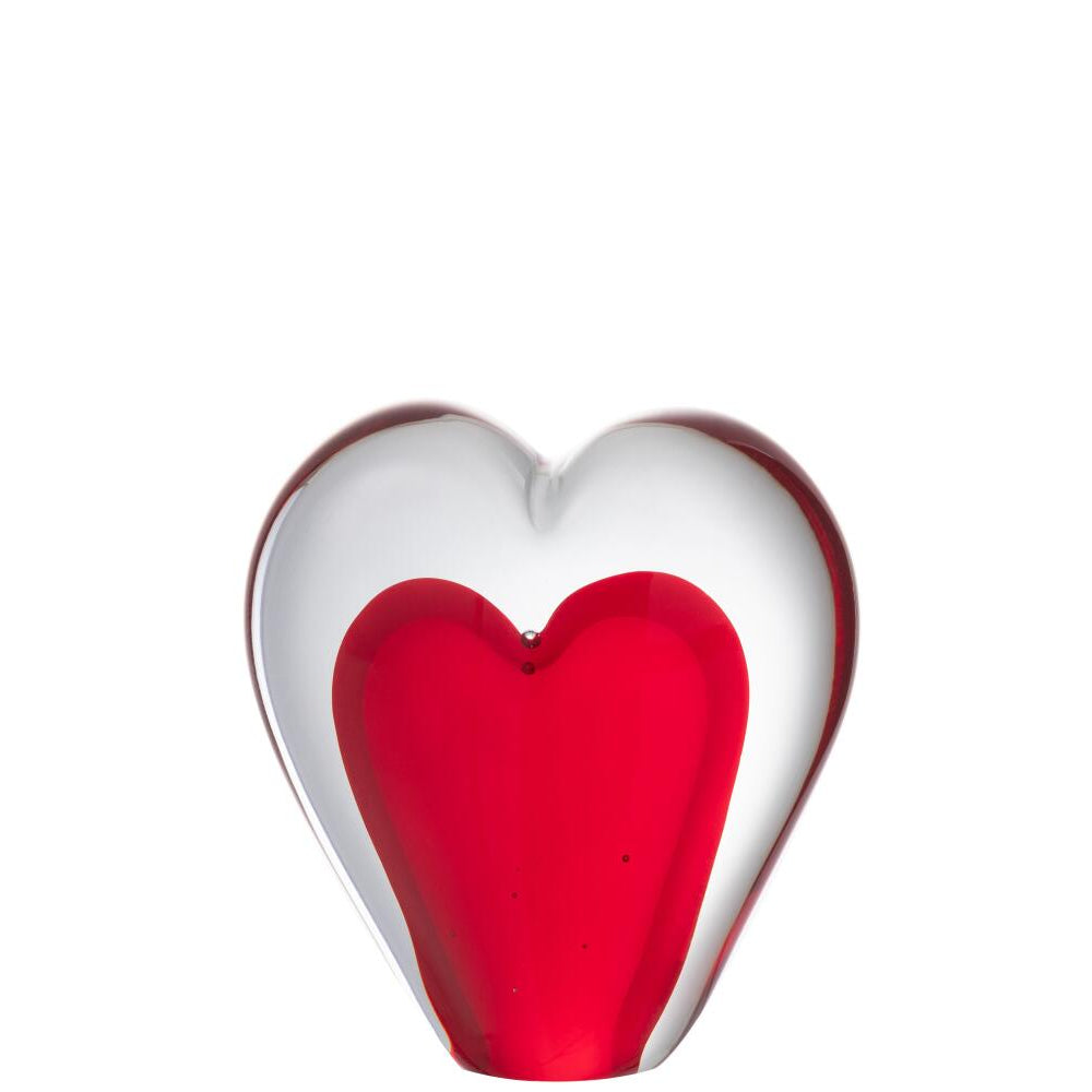 Presse papier COEUR ROUGE JLINE