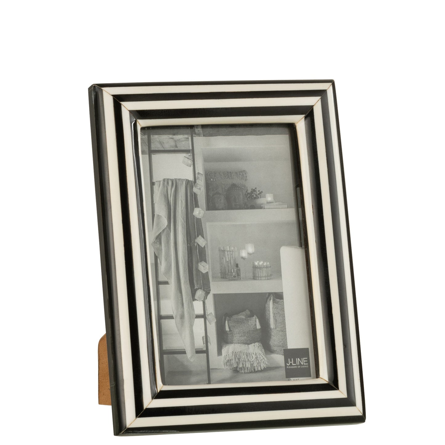Cadre photo ligne noir/blanc JLINE