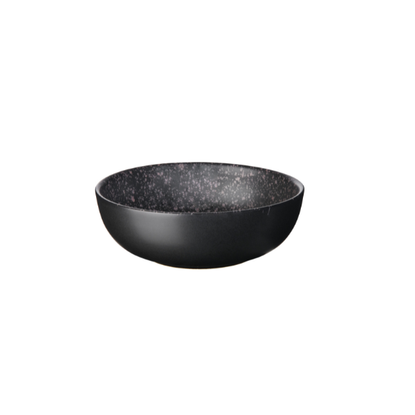 Coupe dessert noir/point rose ASA