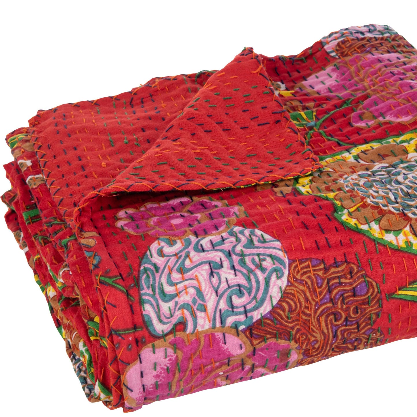 Plaid/tapis plage fleurs JLINE