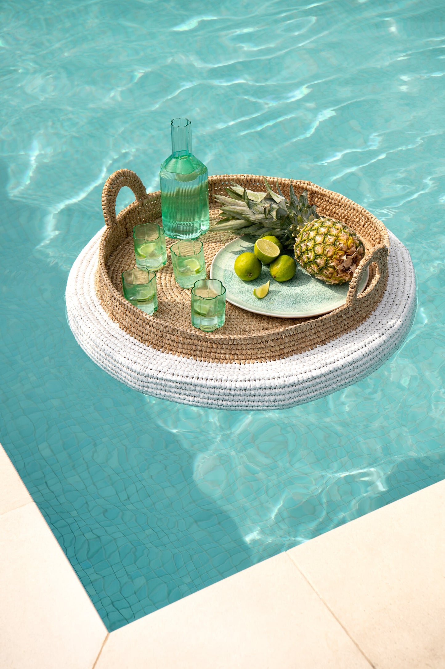 Carafe aqua en verre JLINE