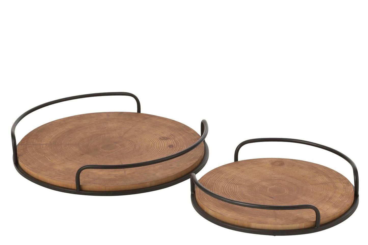 Plateau Bois/Métal Nature et Bois PM JLINE