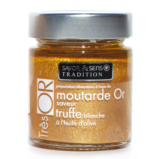 Moutarde dorée jus de truffe SAVOR