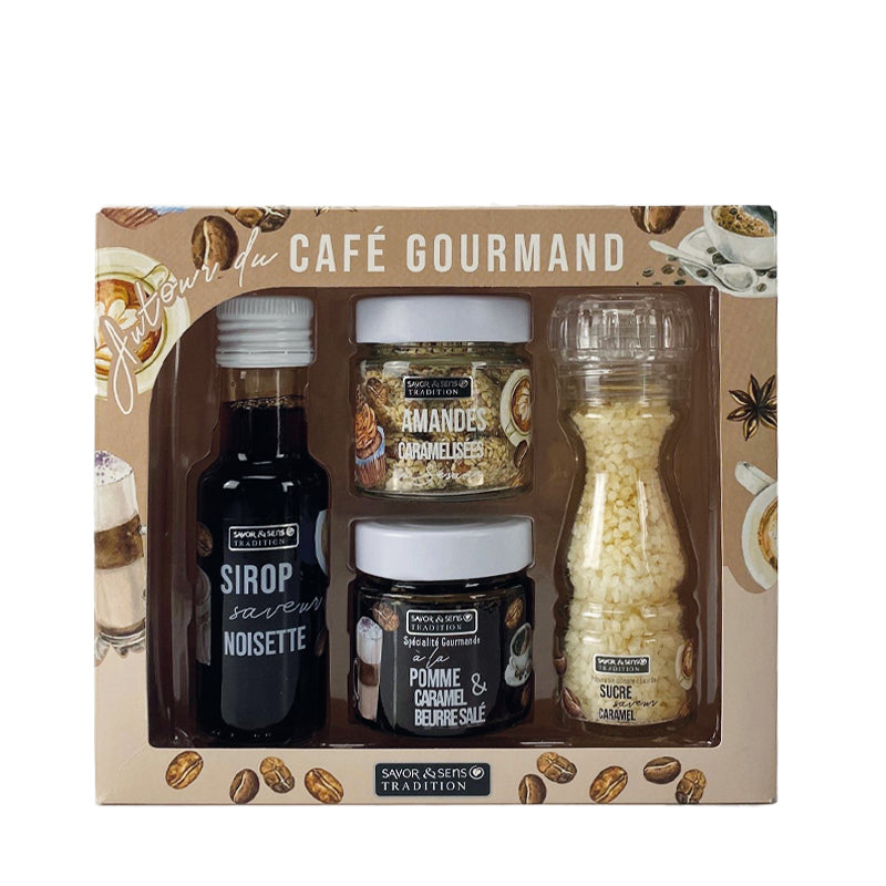 Coffret gourmand atour du café SAVOR