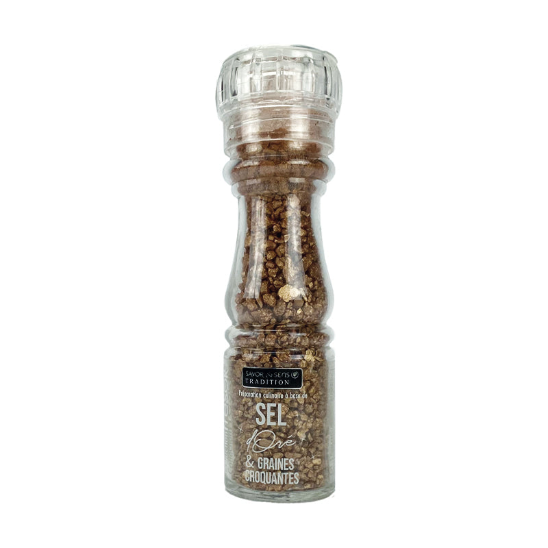 Moulin sel et graines OR 135g SAVOR
