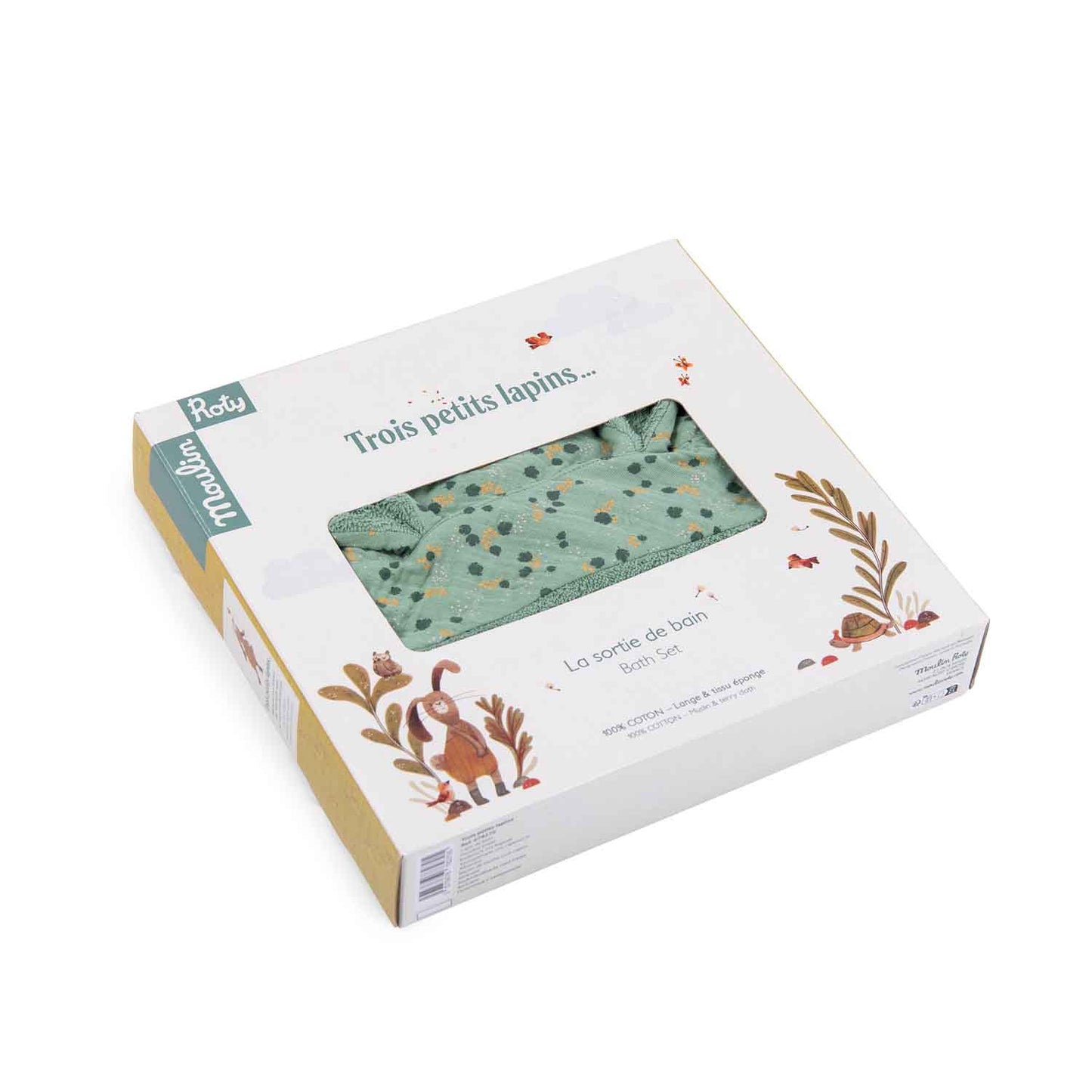 Sortie de bain "Trois petits lapins" MR