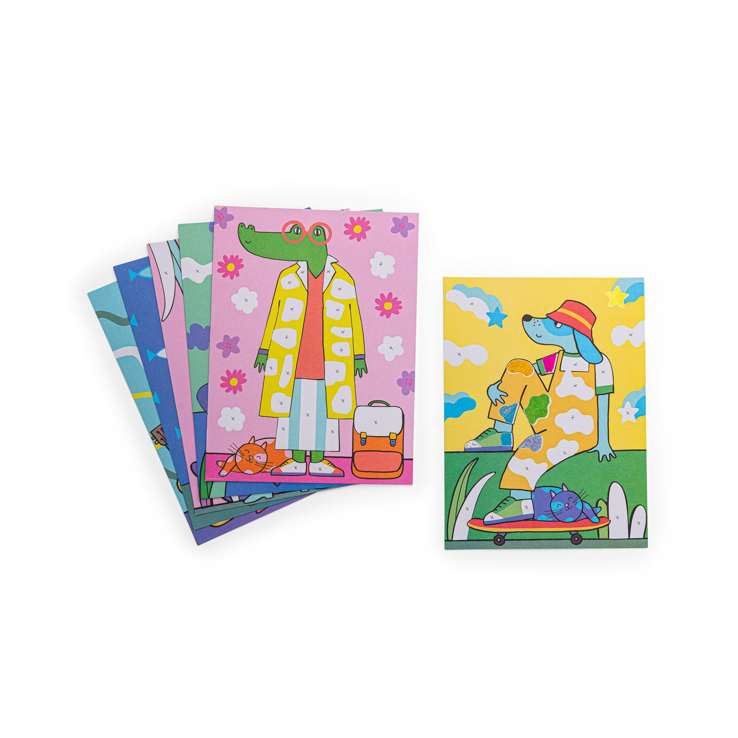 Cartes fantastiques "Les Loufoques" MR