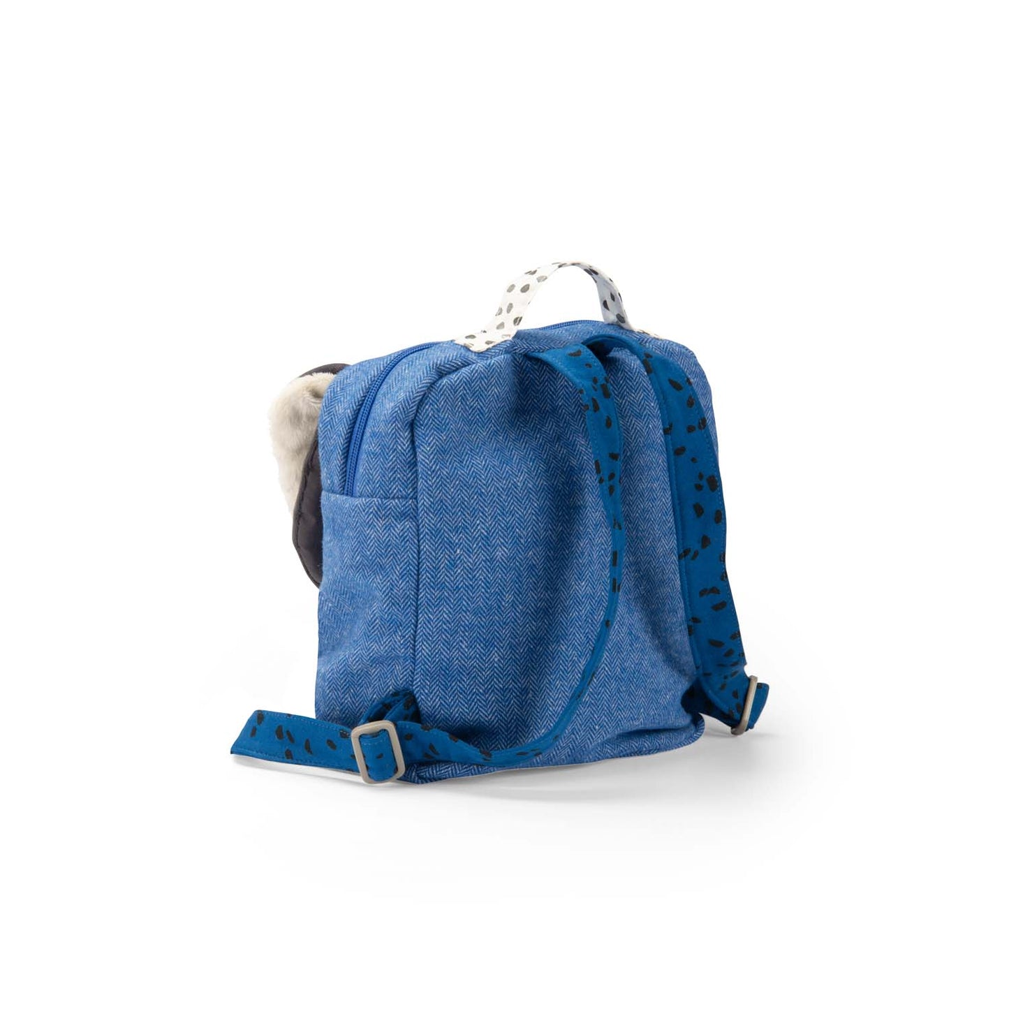 Sac à dos Chien Puce bleu "Puce & Pilou" MR