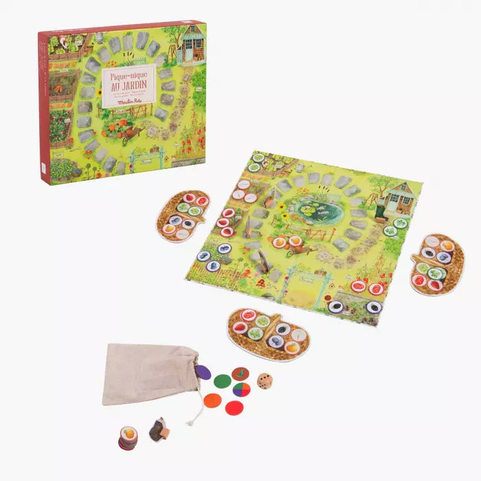 Jeu pique-nique au jardin MR