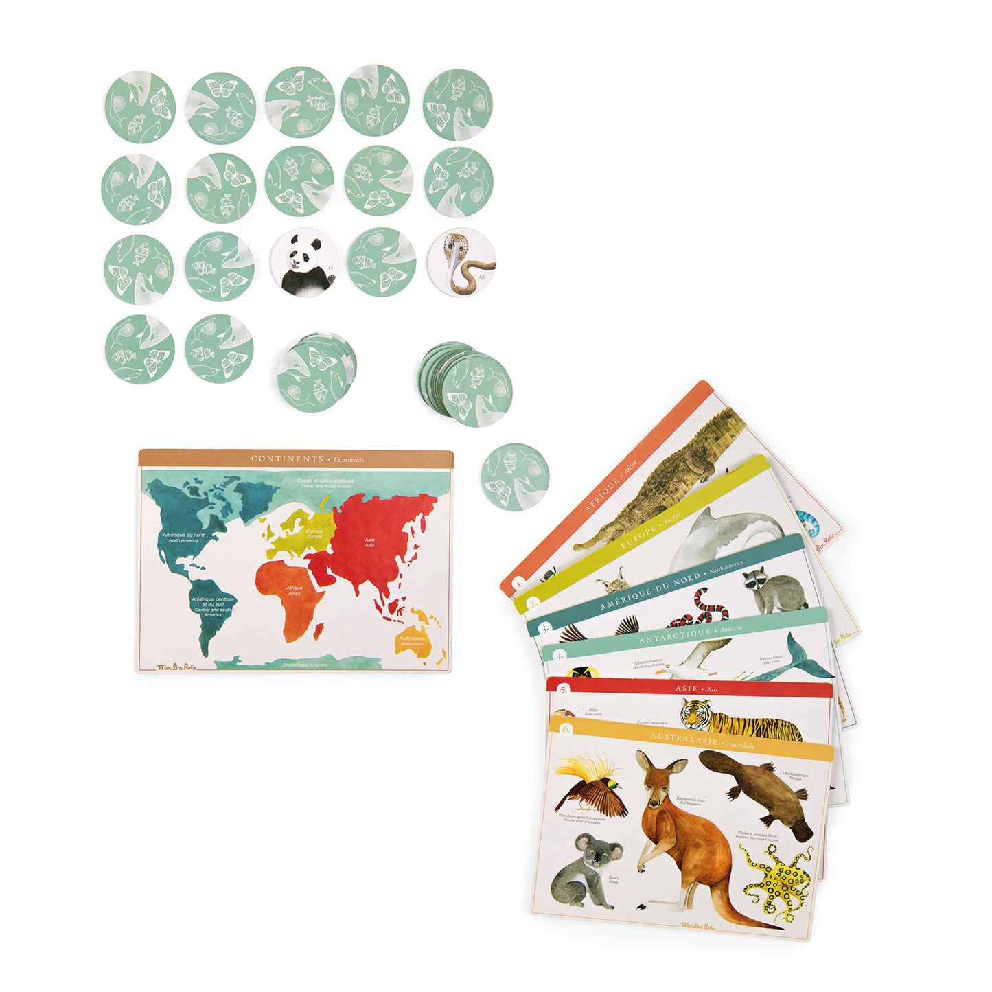 Loto des animaux "Tout autour du monde" MR