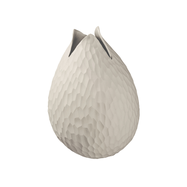 Vase nature GM carve diam15 H22 ASA