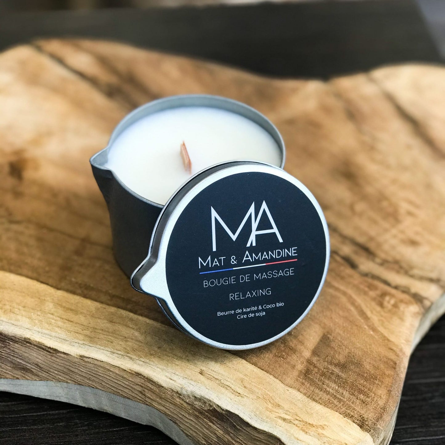 Bougie de massage M&A