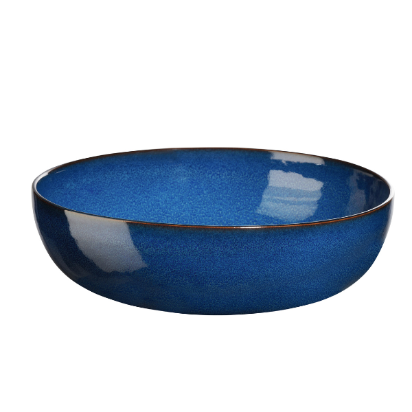 Saladier diam 29.5 bleu nuit ASA