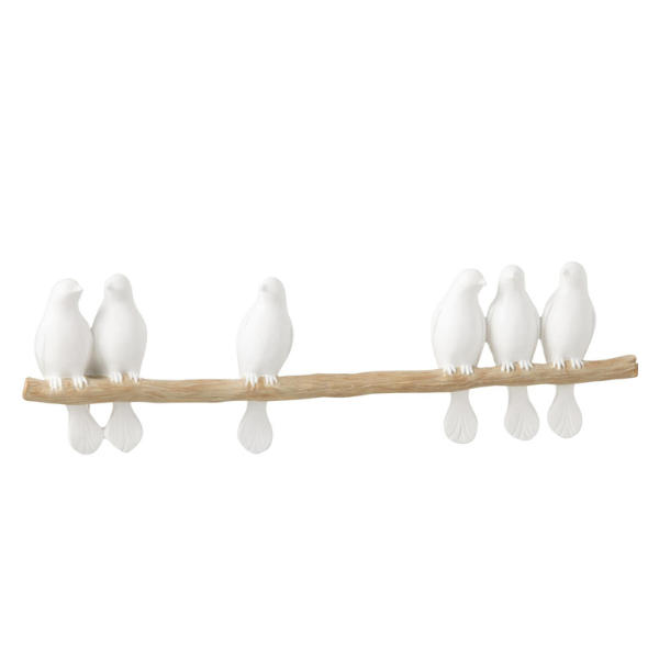Oiseaux sur branche x6 JLINE