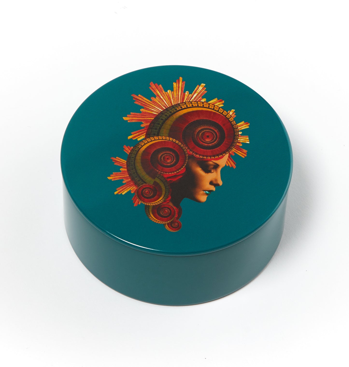 boite ronde PM métal Muse GANGZAÏ
