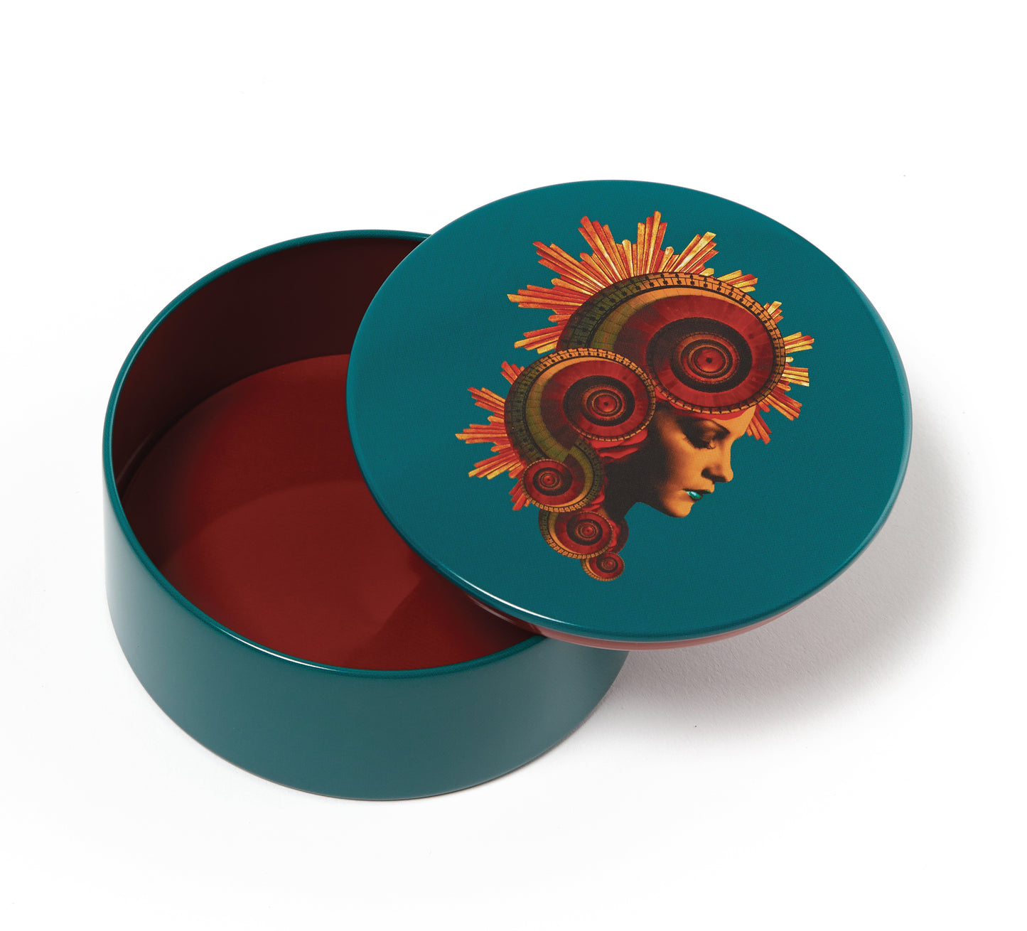boite ronde PM métal Muse GANGZAÏ