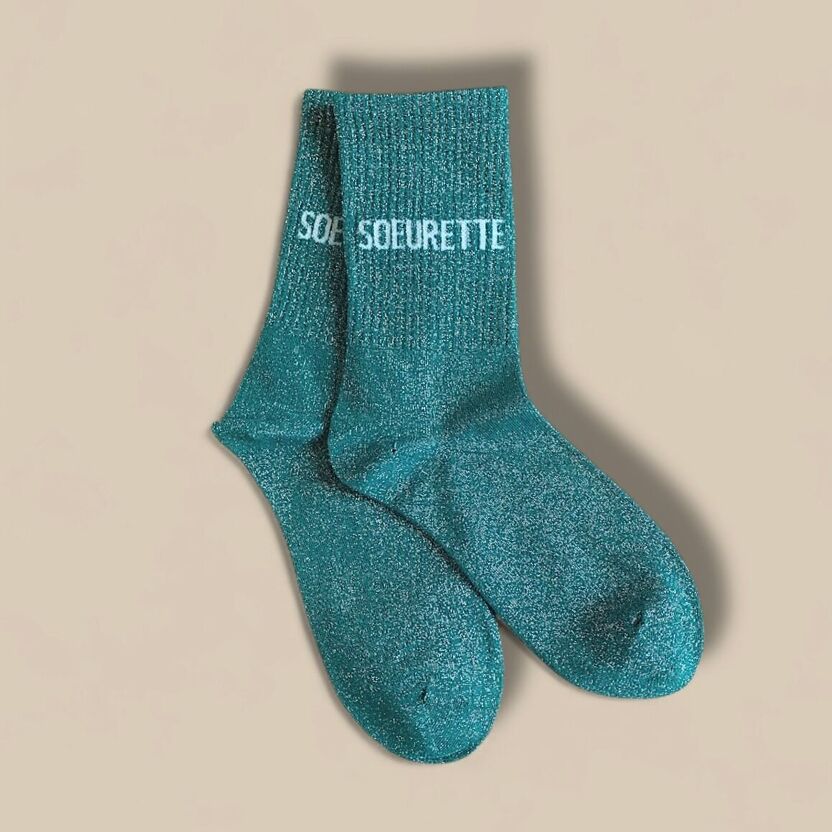 Chaussette à paillettes AGATHE & COCO