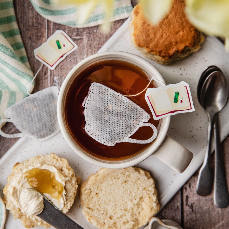 5 sachets thé forme tasse