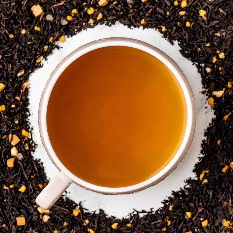 Thé Noir vrac 100g caramel beurre salé TEA HERITAGE