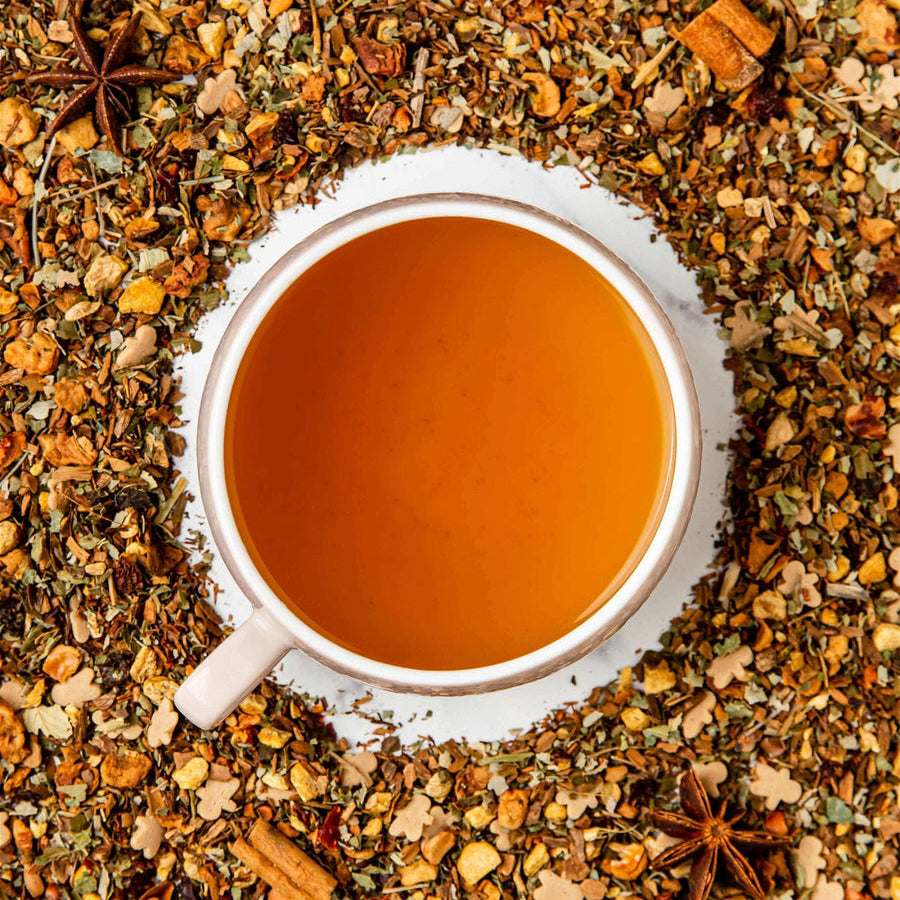 Thé vrac 100 g rooibos cinnamon roll TEA HERITAGE