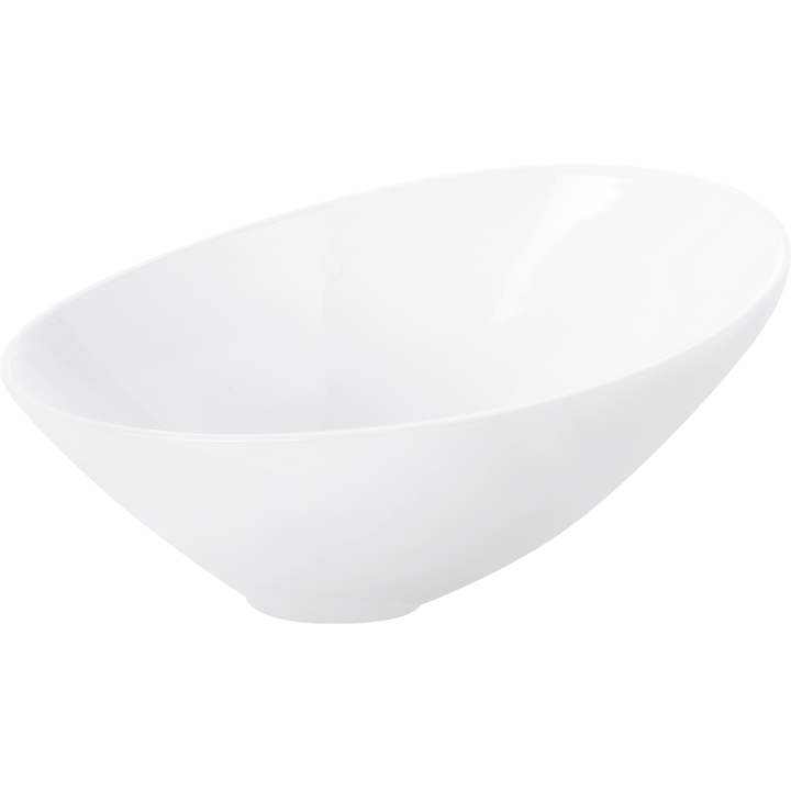 Saladier blanc incliné ASA