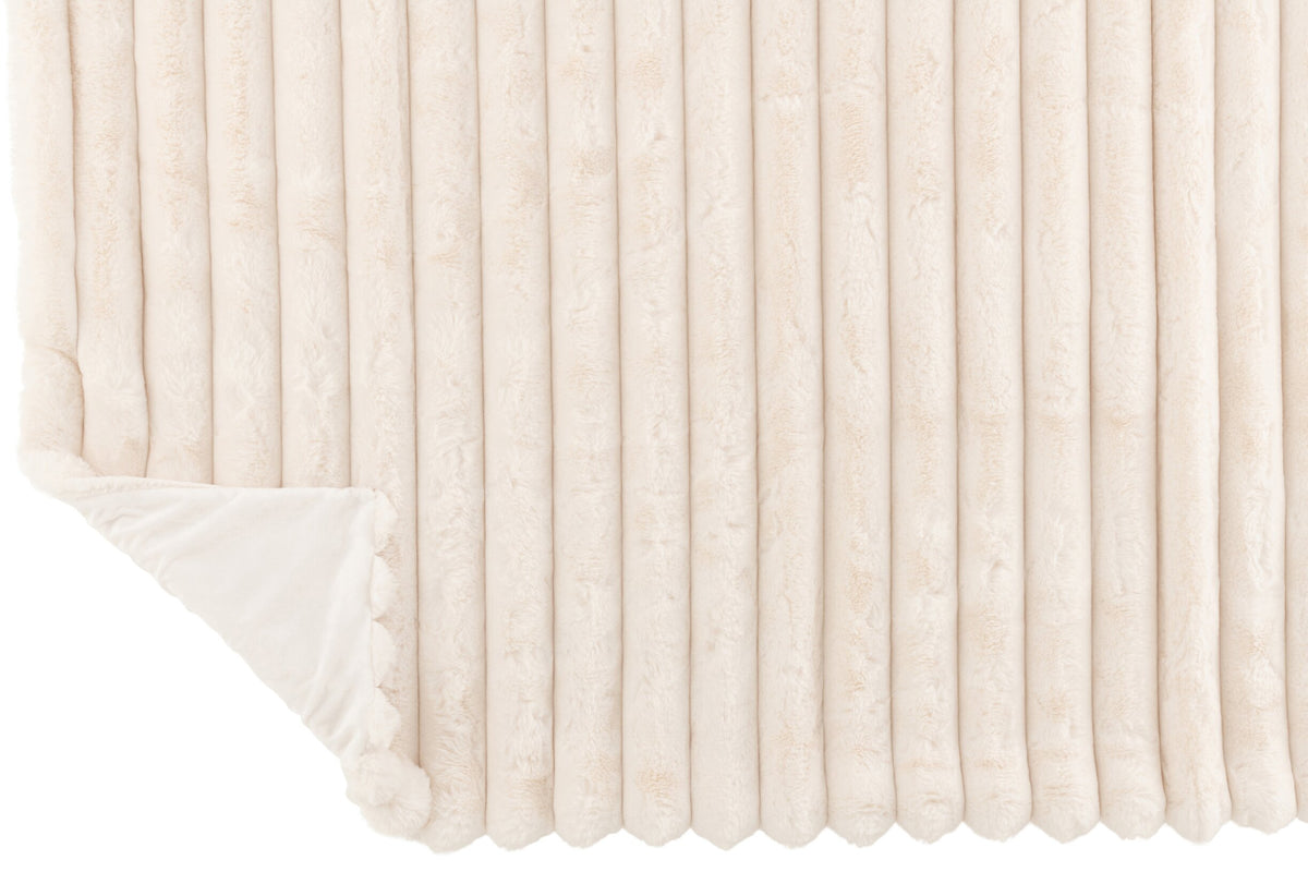PLAID WAVE BLANC 180x130 JLINE