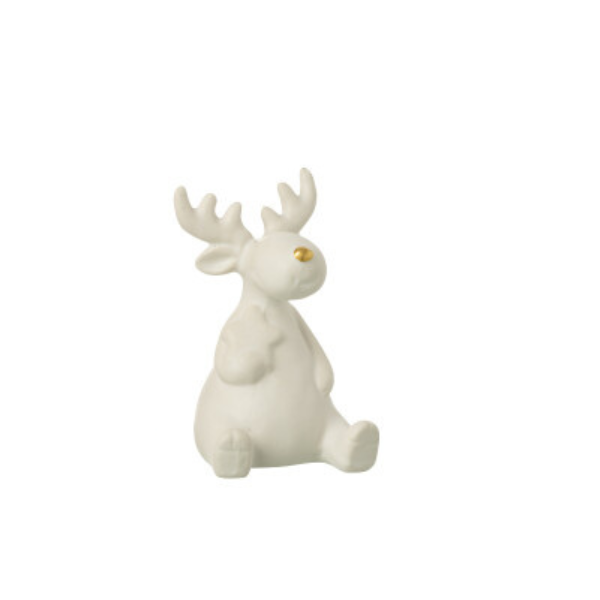Renne assis blanc/marron JLINE