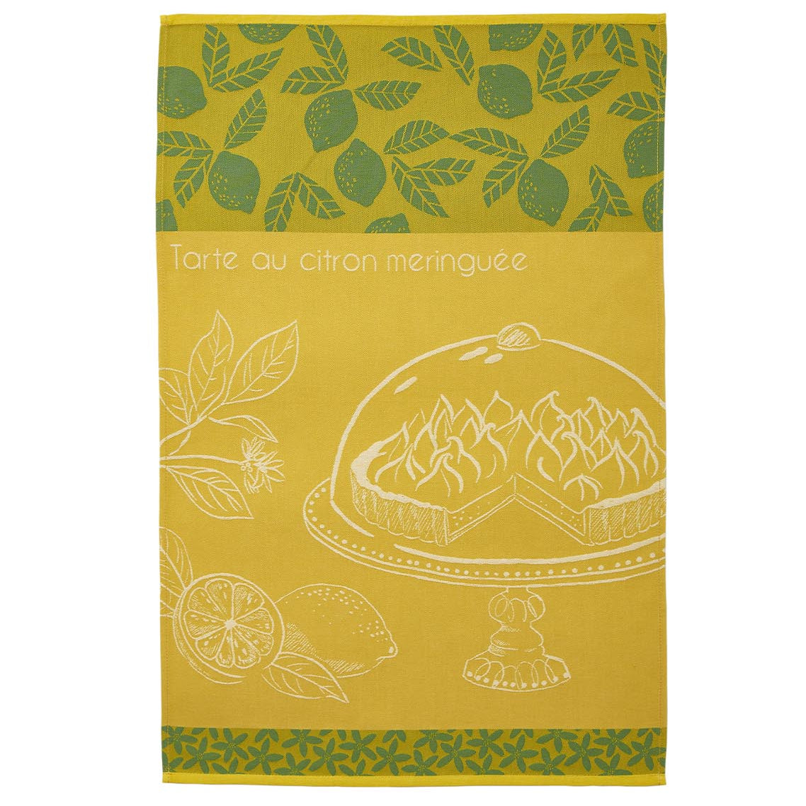 Torchon 50*75 Tarte aux citrons COUCKE
