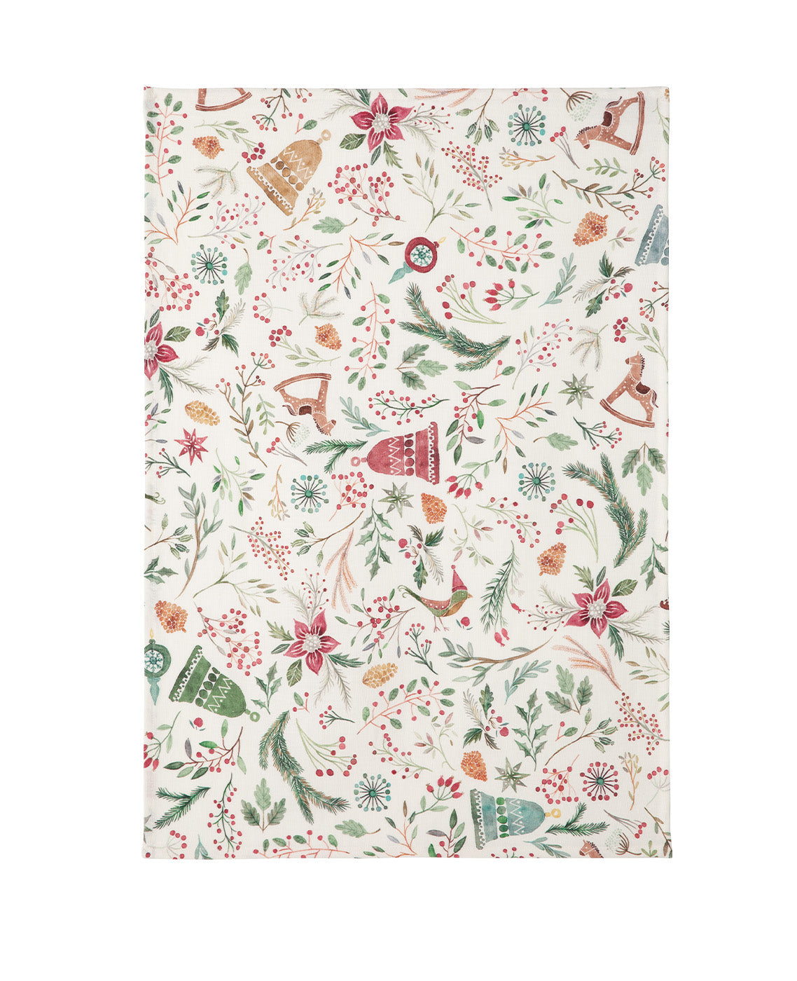 Torchon 50*75 Forêt de noël COUCKE