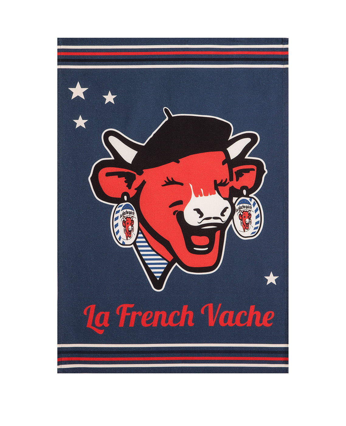 Torchon 50*75 LA VACHE QUI RIT® french vache COUCKE