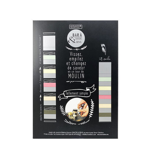 Bar à épices coffret x5 SAVOR
