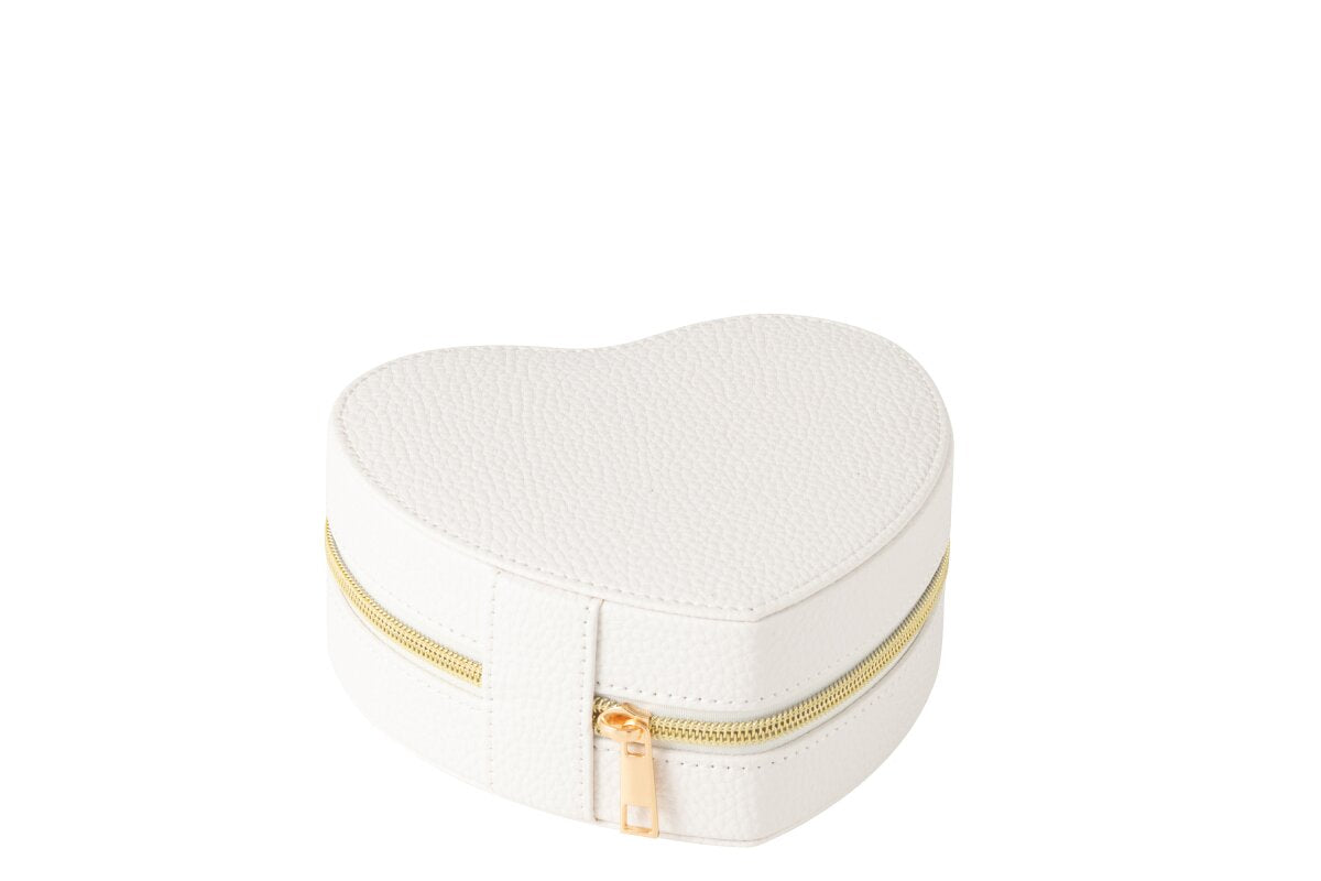 Boite à bijoux cœur or JLINE