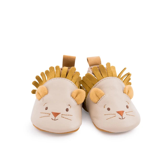 Chaussons cuir 6/12 mois MR