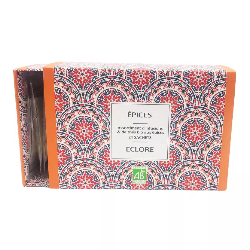 Coffret thé/infusion bio ECLORE