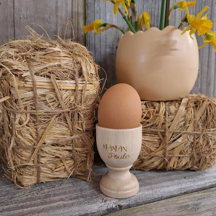 coquetier MAMAN POULE LPF