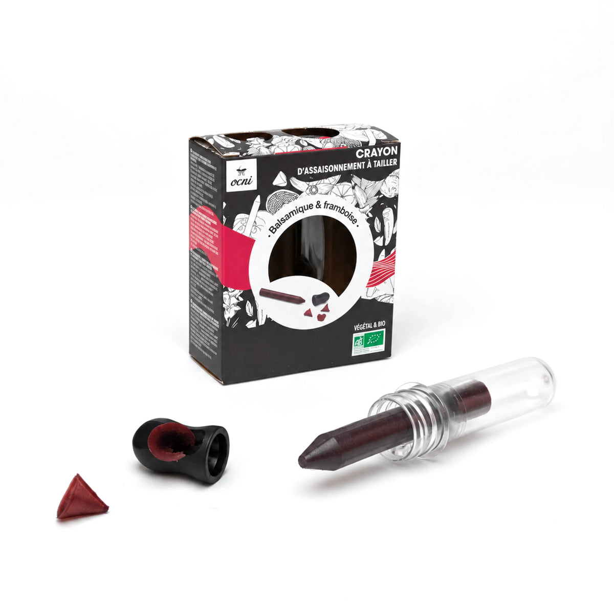 Coffret 1 crayon Vinaigre balsa Framboise OCNI