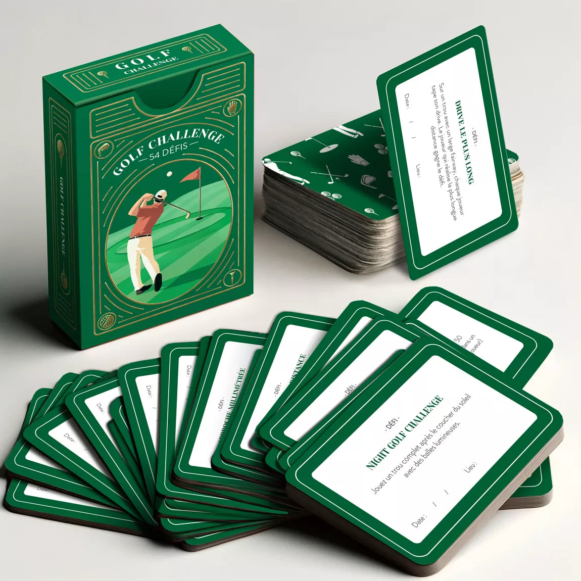 Jeu carte Golf Challenge AVENTURA EDITIONS