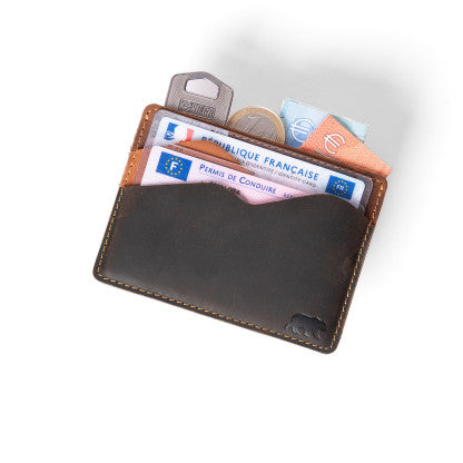 Porte cartes cuir ALASKAN