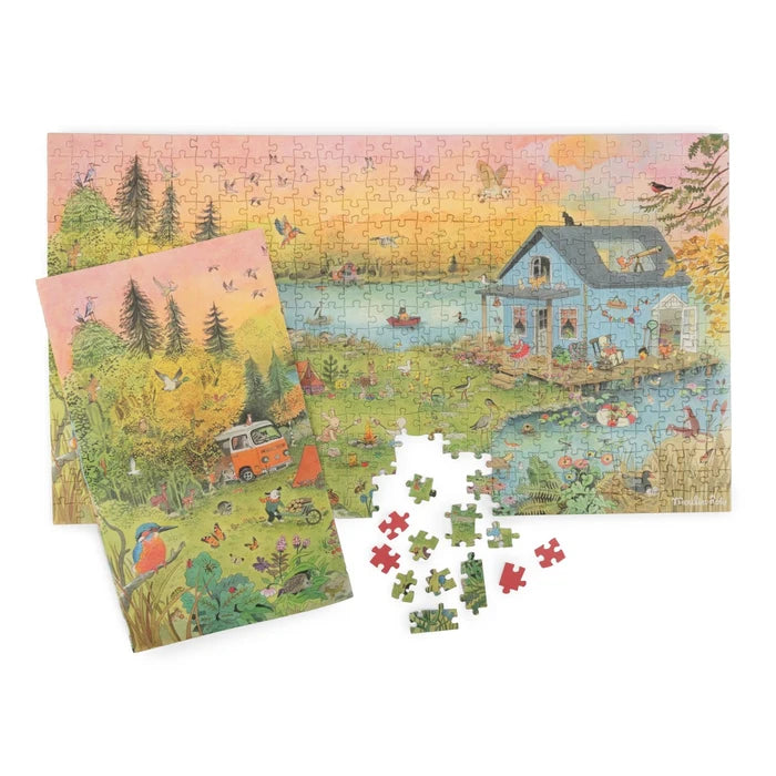 Puzzle 500 pièces la grande famille MR