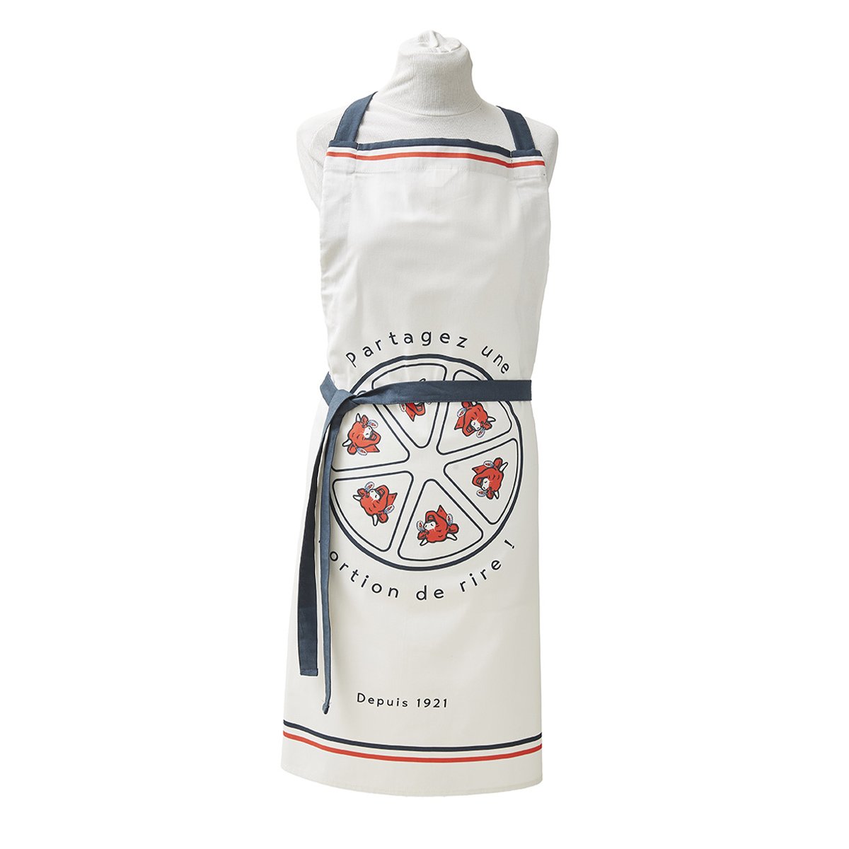 Tablier PORTION LA VACHE QUI RIT® 76*85 COUCKE