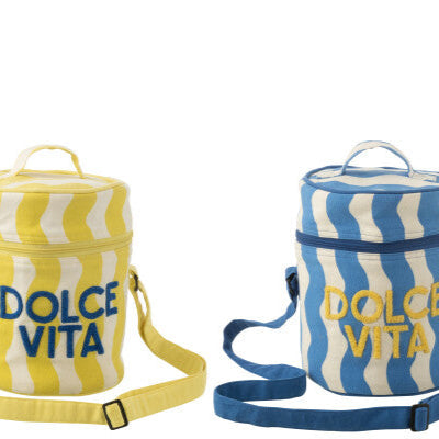 Sac isotherme bleu/jaune dolce vita JLINE