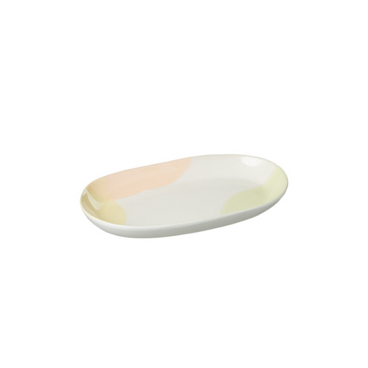 Plat de service ovale "tache" JLINE