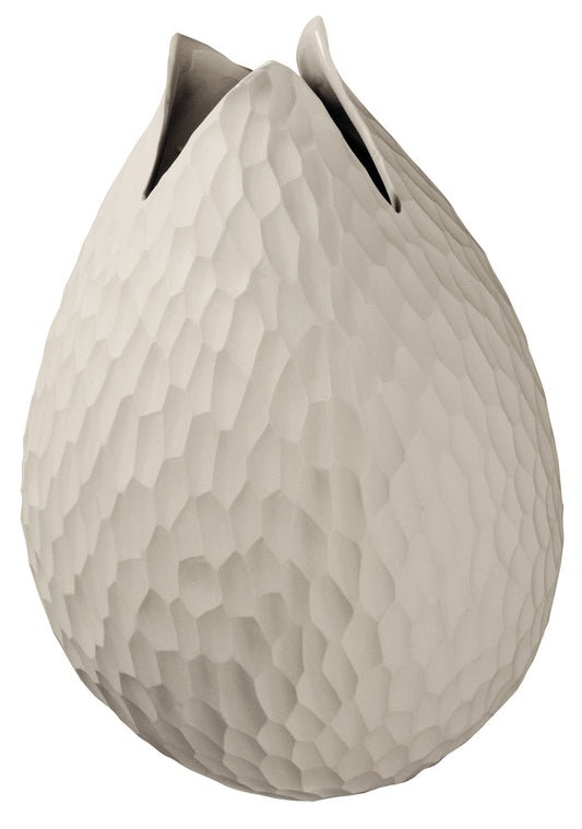 Vase nature GM carve diam15 H22 ASA