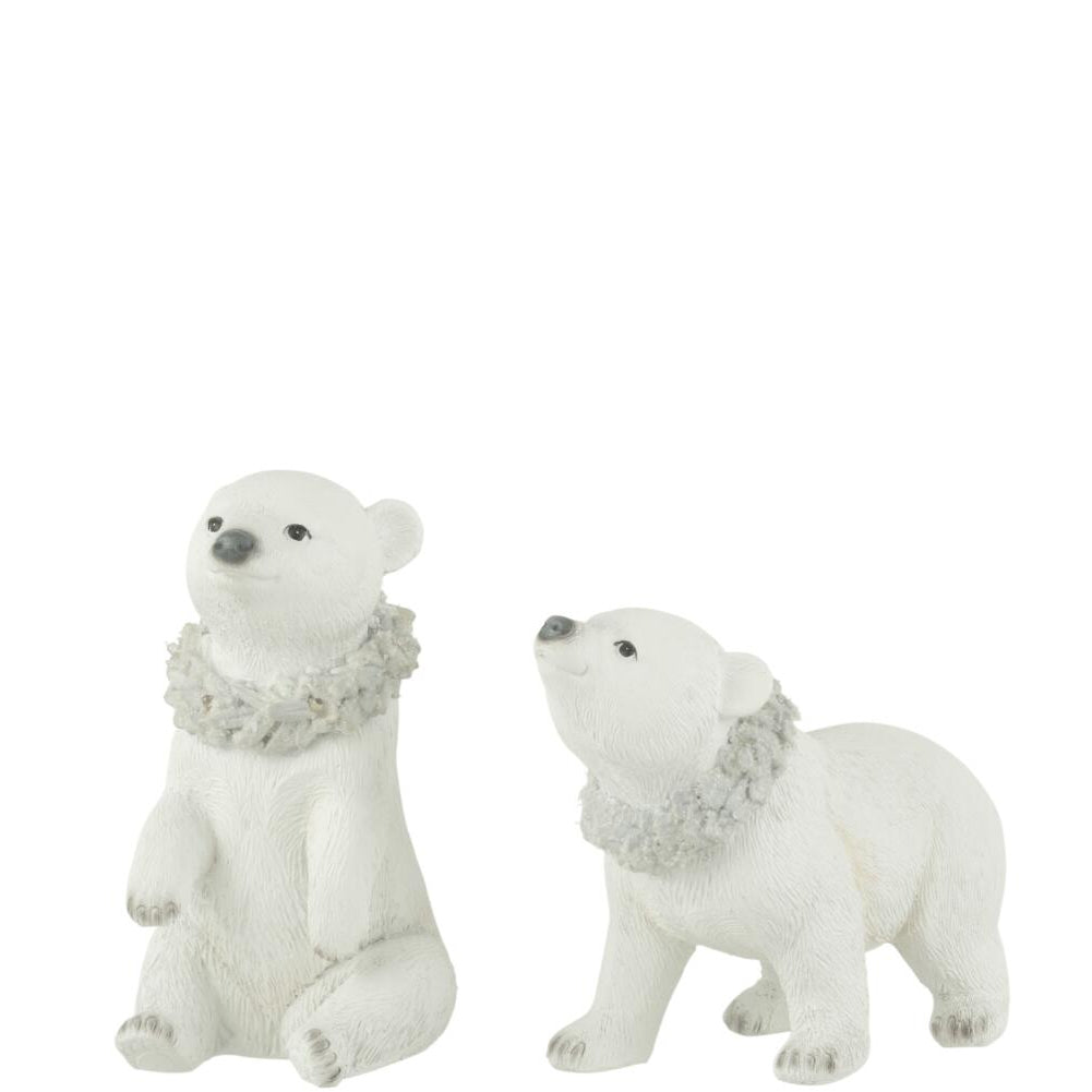 Ours polaire résine blanc JLINE
