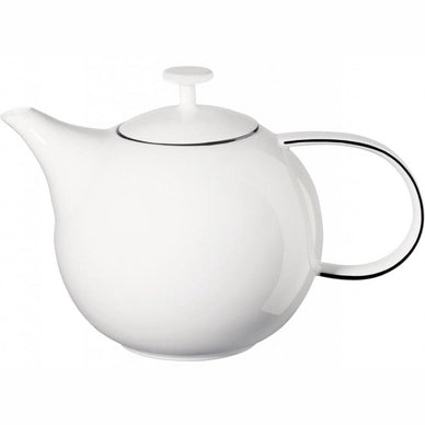 Théière blanche ligne noire 1,5L ASA