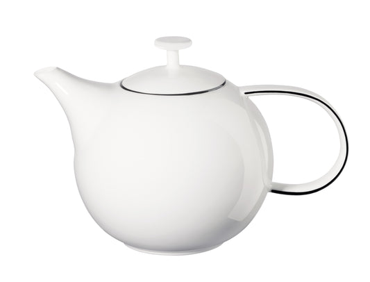Théière blanche ligne noire 1,5L ASA
