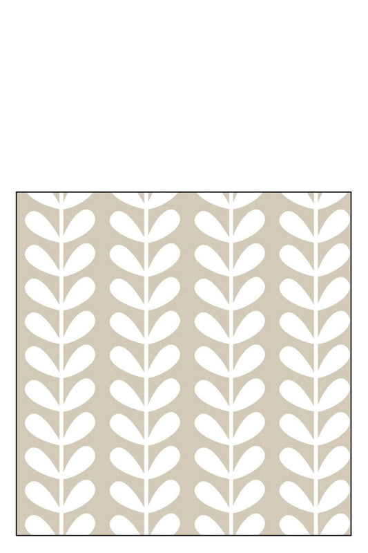 Serviette papier GM motif beige JLINE